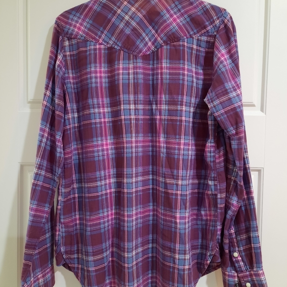 American Eagle Plaid Shirt - Picture 3 of 3